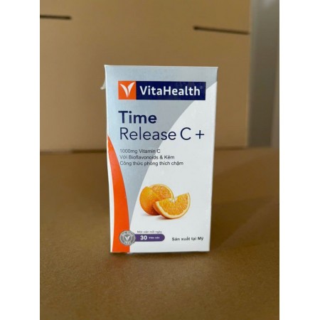 VitaHeath Time Release C+ 30 viên