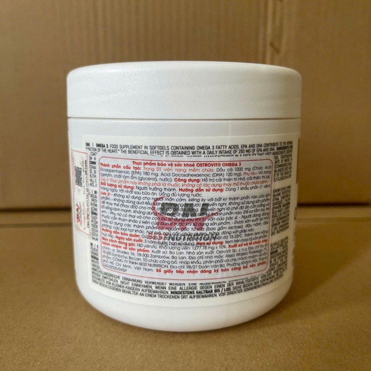 Ostrovit Omega 3 (180 viên)