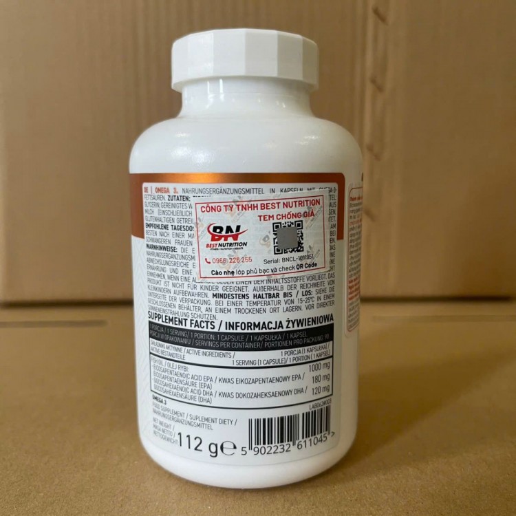 Ostrovit Omega 3 (90 viên)