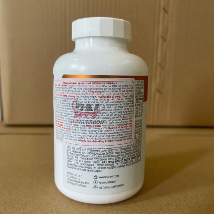 Ostrovit Omega 3 (90 viên)