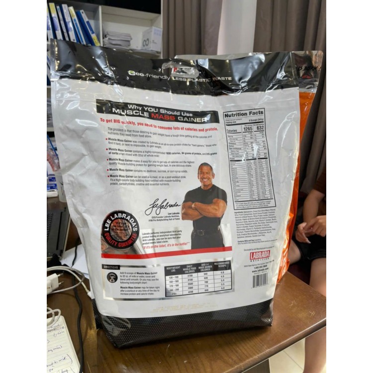 MUSCLE MASS GAINER (12lbs) - LABRADA