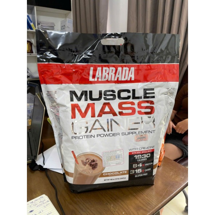 MUSCLE MASS GAINER (12lbs) - LABRADA