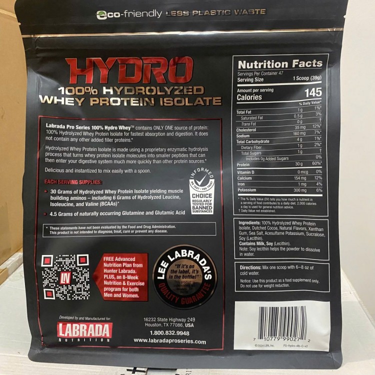 Labrada Hydro Whey 4lbs