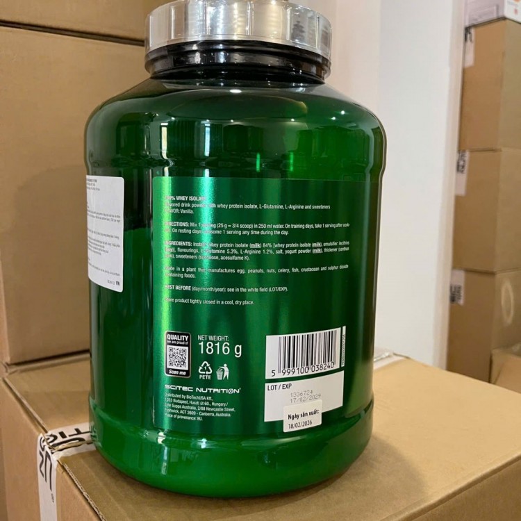 Scitec Whey Isolate 1816g