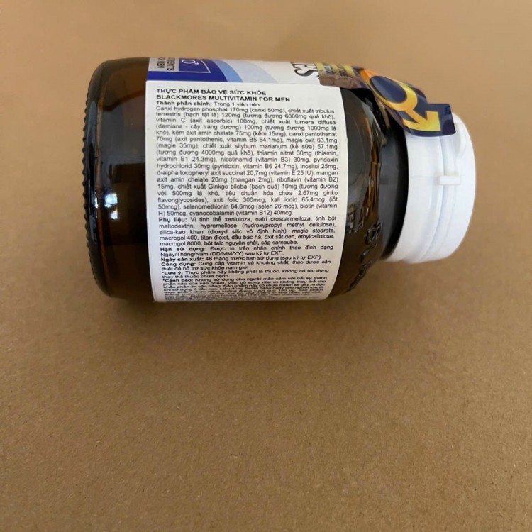Blackmores Multivitamin for men 50 viên