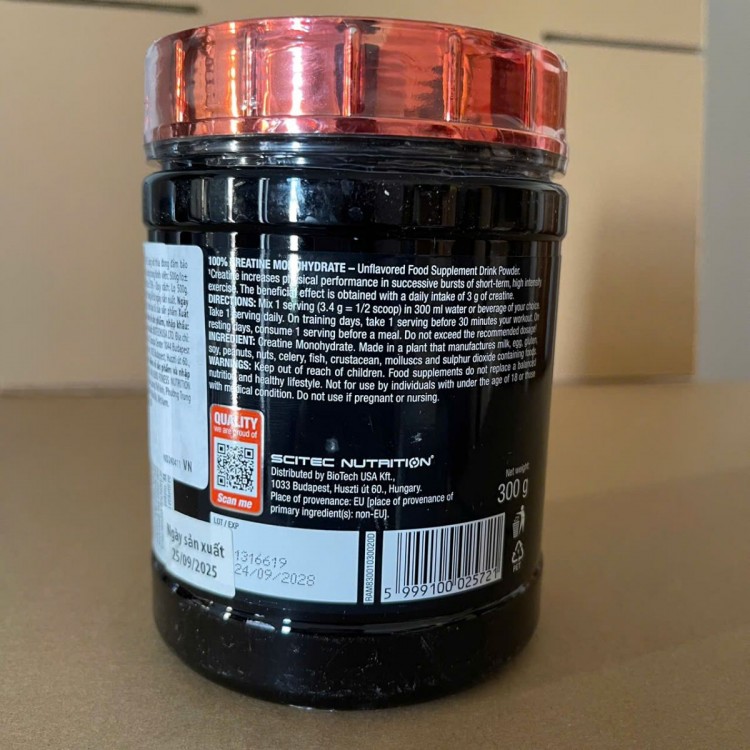 Scitec Creatine Monohydrate 300g