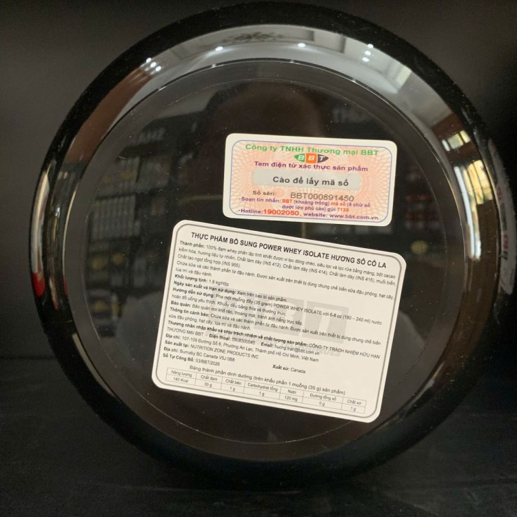 Power Whey Isolate 1,8Kg