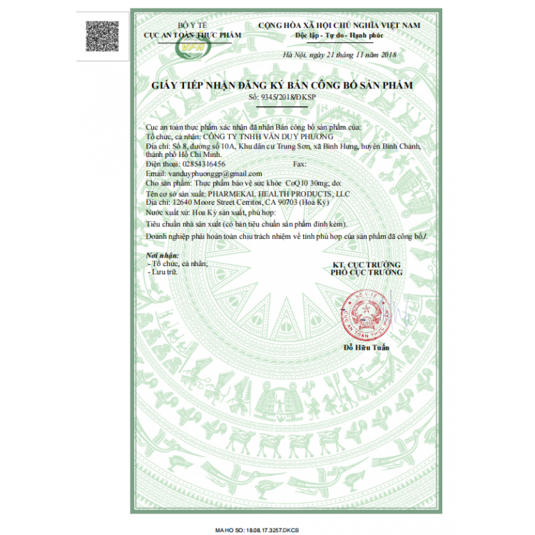 Pharmekal CoQ10 30mg - Hỗ Trợ Sức Khỏe Tim Mạch